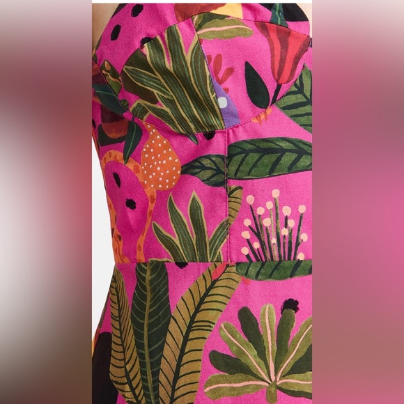 FARM Rio Pop Leopards Mixed Dress - Picture 3 of 10